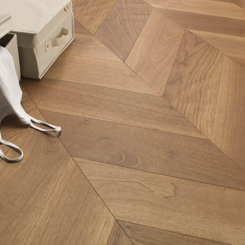 Chevron European Walnut
