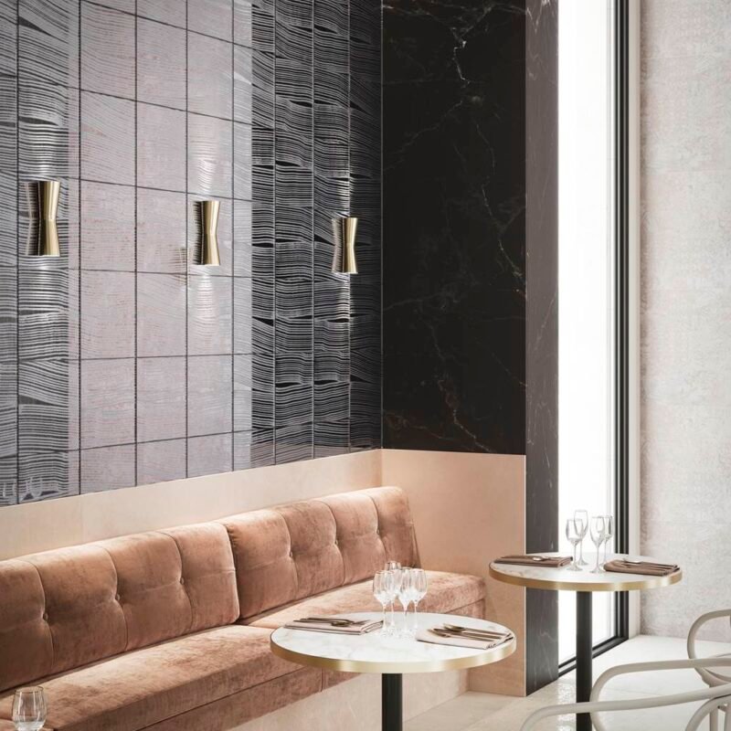 Luci di Venezia - Riflesso White - Mirror Laguna grey
